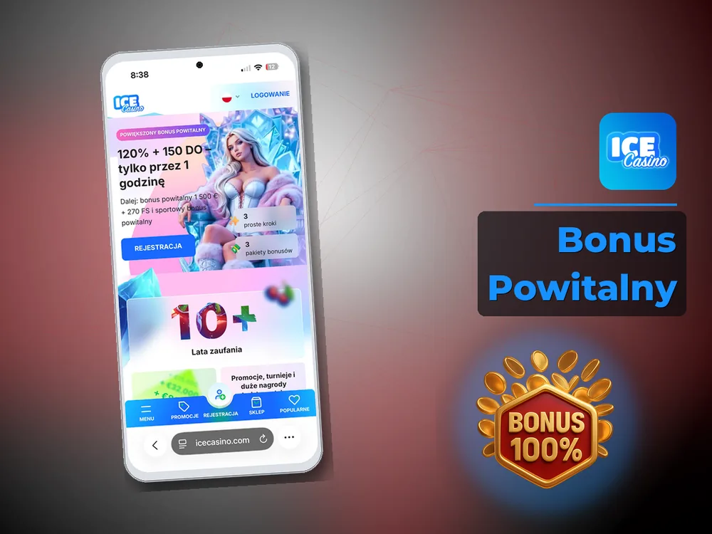 Ice Kasyno Poland - Bonus Powitalny