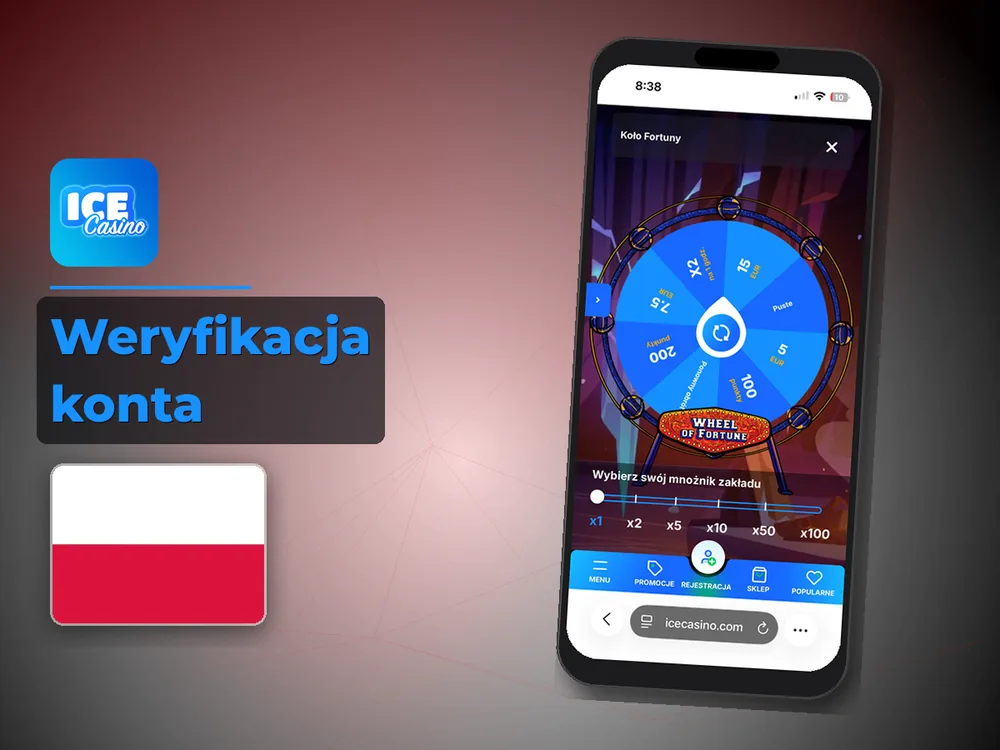 Ice Kasyno Poland - Weryfikacja konta