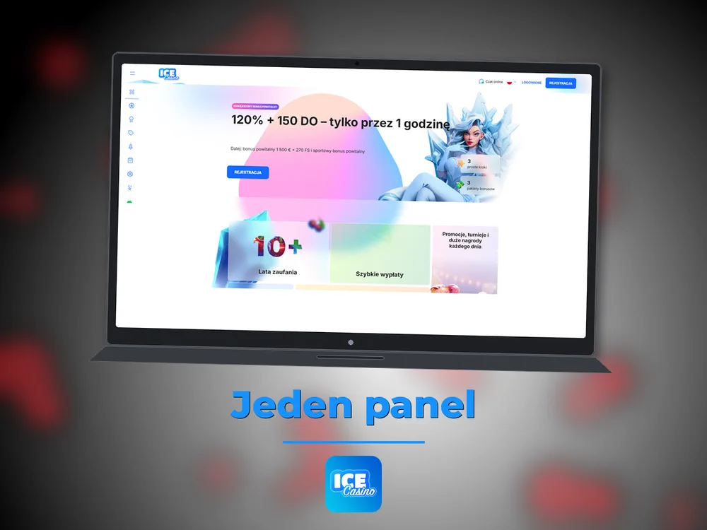 Ice Kasyno Poland - Jeden panel