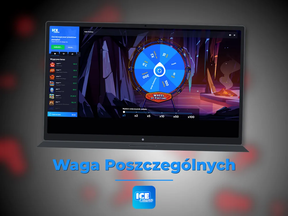 Ice Kasyno Poland - Waga Poszczególnych