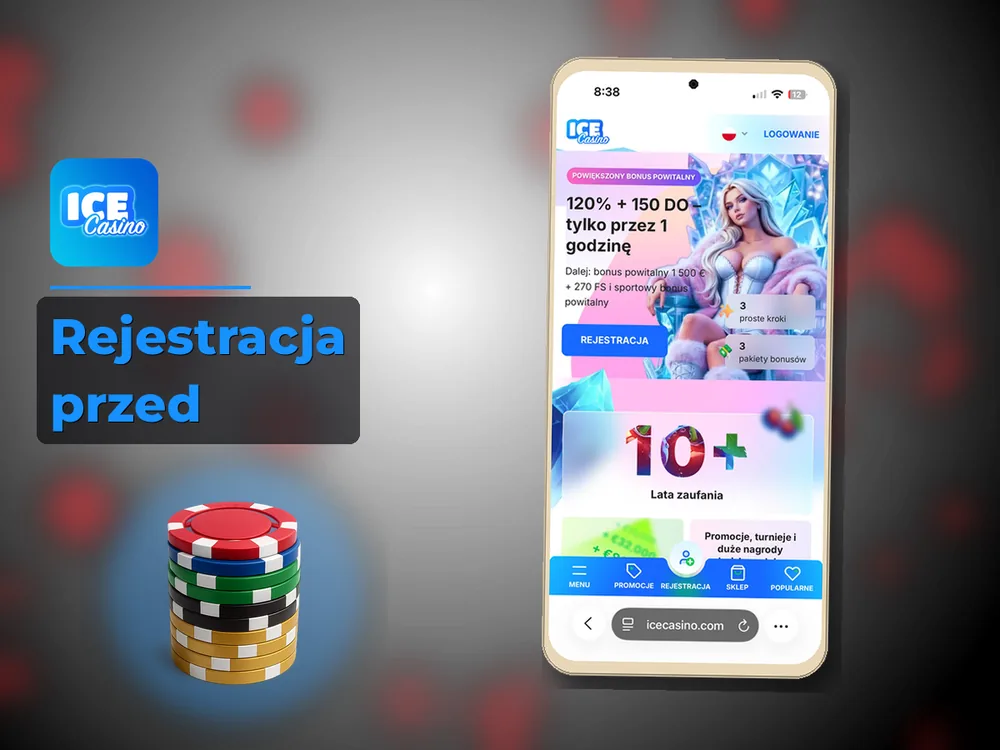 Ice Kasyno Poland - Rejestracja przed