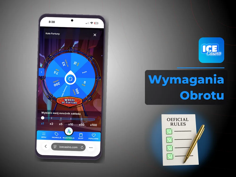 Ice Kasyno Poland - Wymagania Obrotu