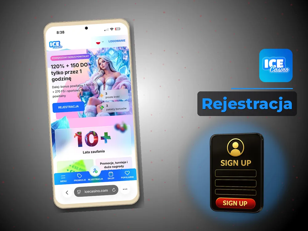 Ice Kasyno Poland - Rejestracja