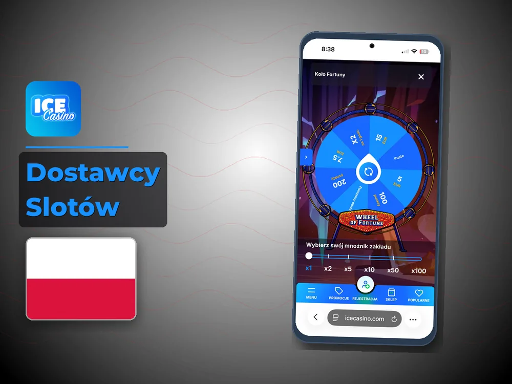 Ice Kasyno Poland - Dostawcy Slotów